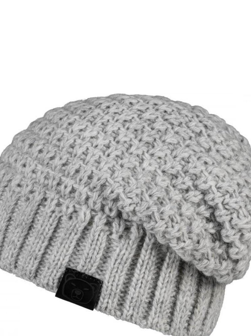 Ensemble Snood Bonnet Elixa - Made in UE Gris - Kiabi