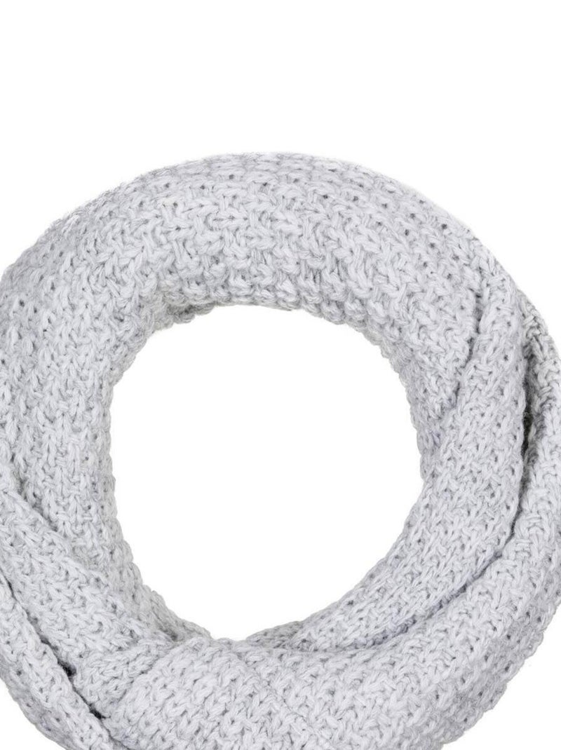 Ensemble Snood Bonnet Elixa - Made in UE Gris clair - Kiabi