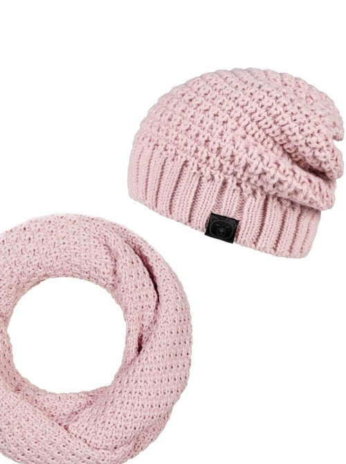 Ensemble Snood Bonnet Elixa - Made in UE - Kiabi