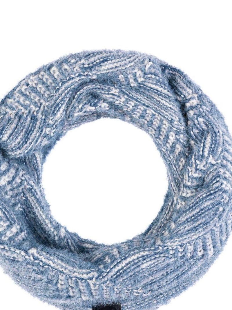 Ensemble Snood Bonnet Flip - Made in UE Bleu - Kiabi