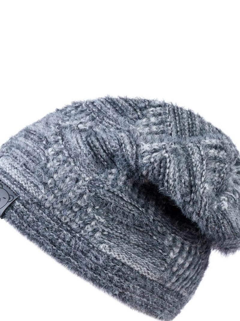 Ensemble Snood Bonnet Flip - Made in UE Gris - Kiabi