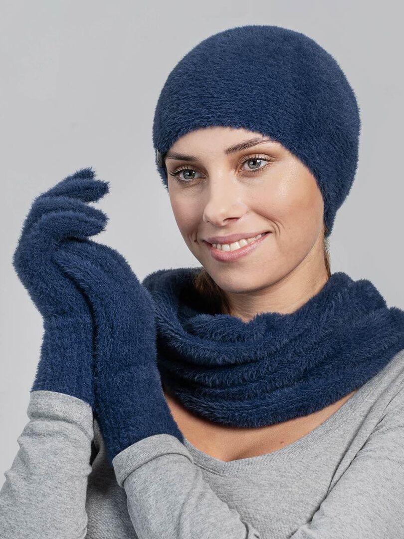 Le pack hiver homme écharpe, bonnet et gants fabriqués en France