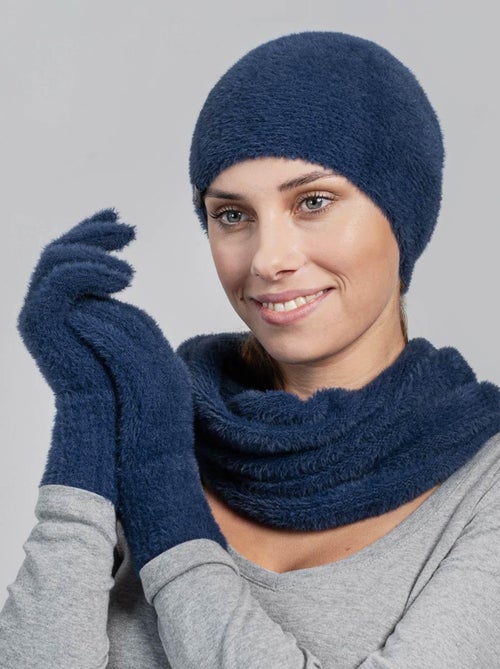 Ensemble Snood Bonnet Gants Etama - Made in UE - Kiabi