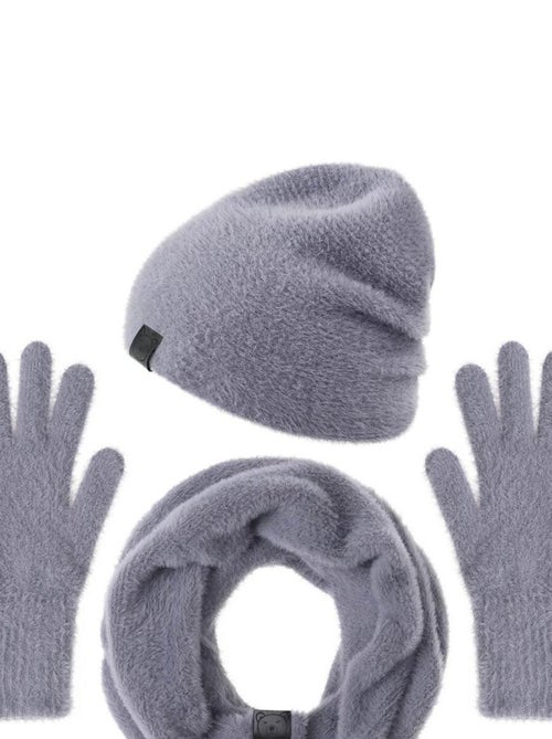 Ensemble Snood Bonnet Gants Etama - Made in UE - Kiabi