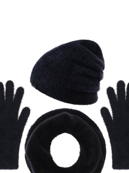 Ensemble Snood Bonnet Gants Etama - Made in UE - Kiabi
