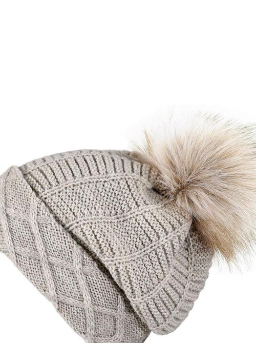 Ensemble Snood Bonnet Komin - Made in UE - Kiabi