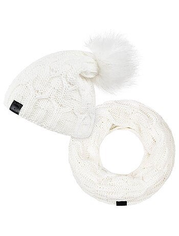 Ensemble Snood Bonnet Maribel - Made in UE