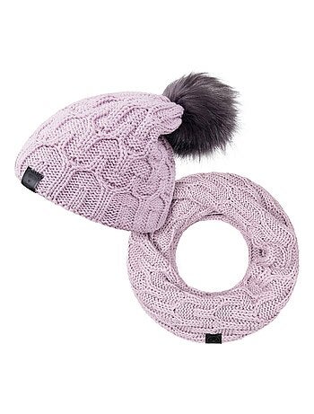 Ensemble Snood Bonnet Maribel - Made in UE