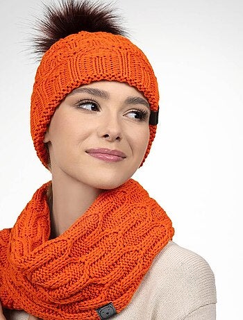 Ensemble Snood Bonnet Maribel - Made in UE