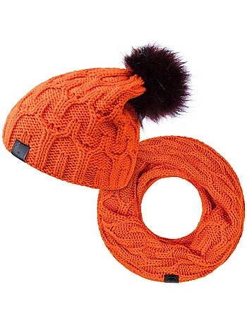 Ensemble Snood Bonnet Maribel - Made in UE