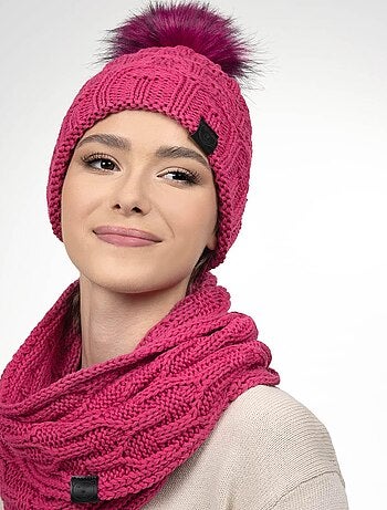 Ensemble Snood Bonnet Maribel - Made in UE