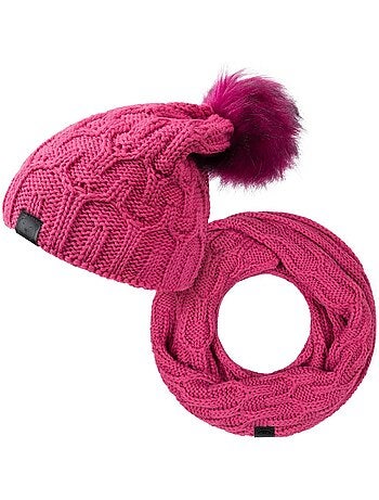 Ensemble Snood Bonnet Maribel - Made in UE