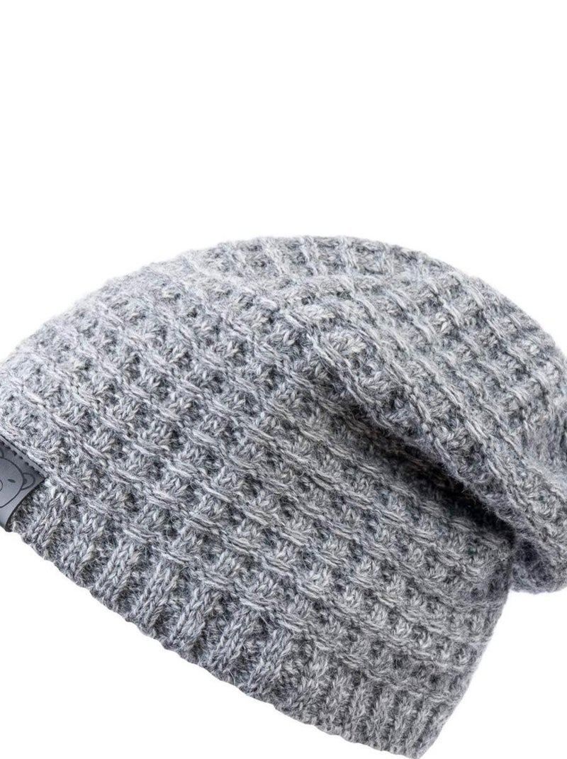 Ensemble Snood Bonnet Maxim - Made in UE Gris - Kiabi