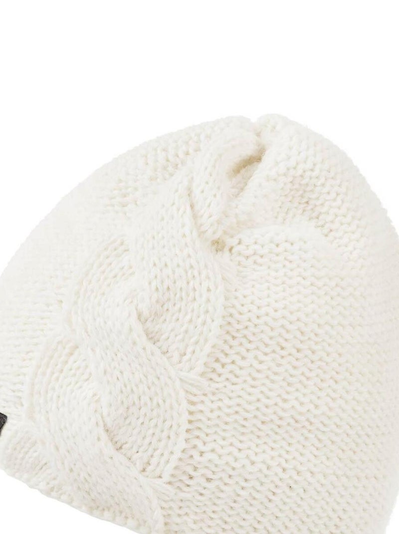 Ensemble Snood Bonnet Moyna - Made in UE Blanc - Kiabi