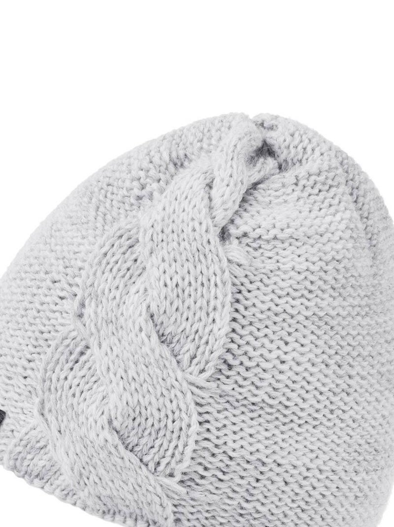 Ensemble Snood Bonnet Moyna - Made in UE Gris clair - Kiabi