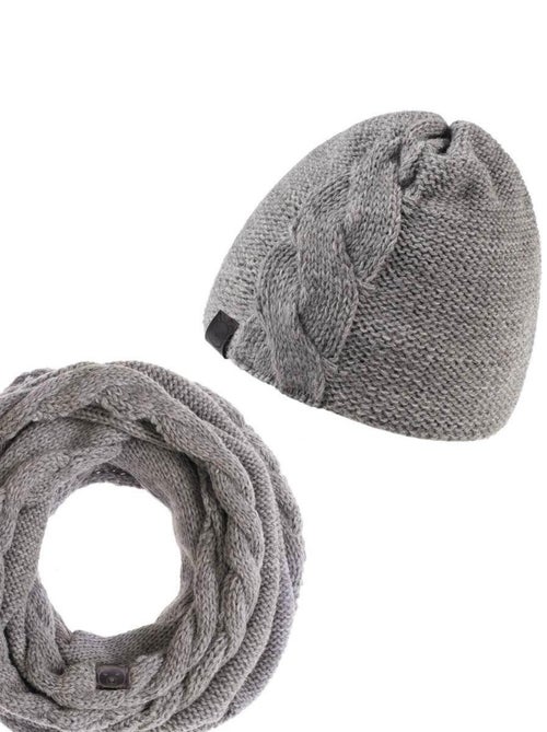 Ensemble Snood Bonnet Moyna - Made in UE - Kiabi