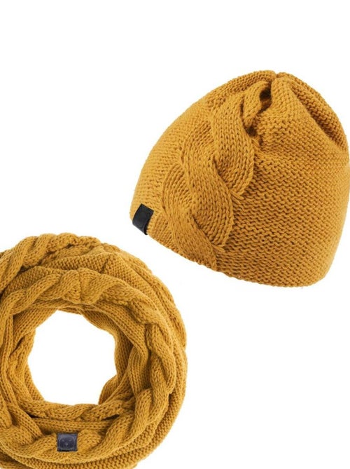Ensemble Snood Bonnet Moyna - Made in UE - Kiabi