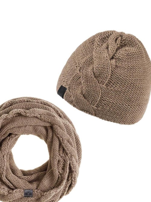 Ensemble Snood Bonnet Moyna - Made in UE - Kiabi
