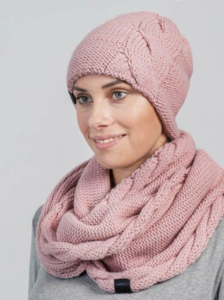 Ensemble Snood Bonnet Moyna - Made in UE