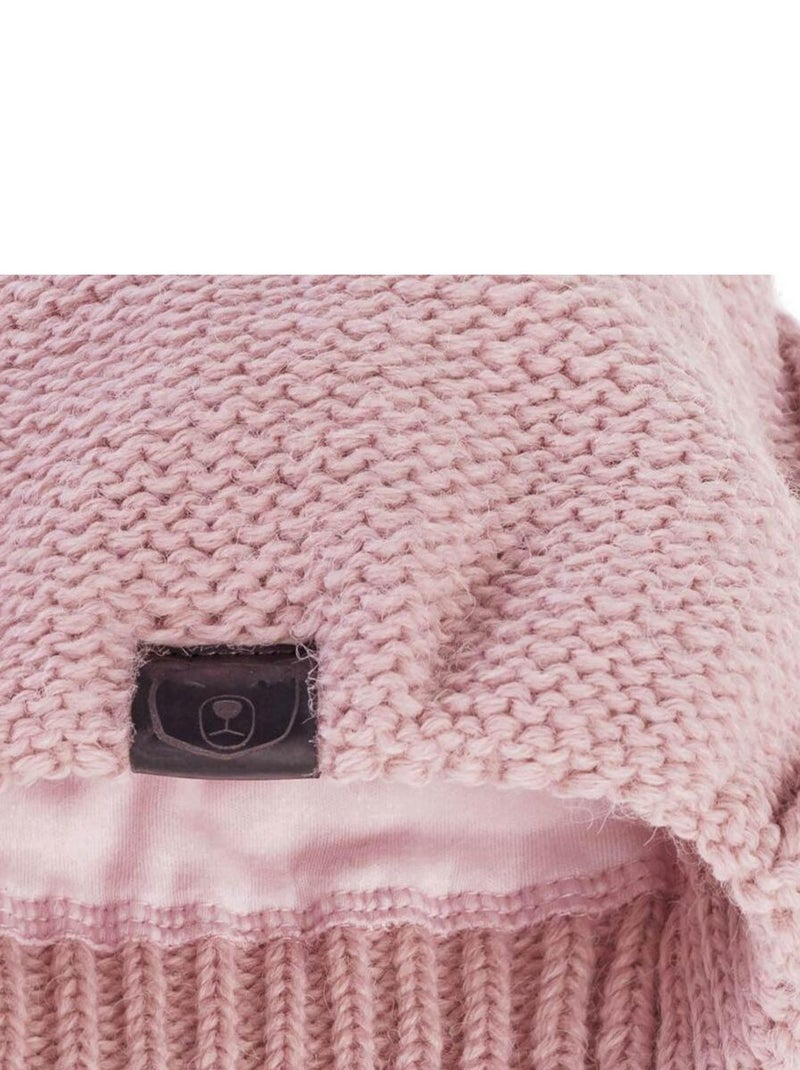 Ensemble Snood Bonnet Moyna - Made in UE Rose - Kiabi