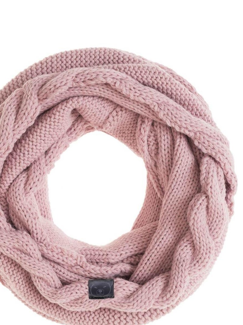 Ensemble Snood Bonnet Moyna - Made in UE Rose - Kiabi