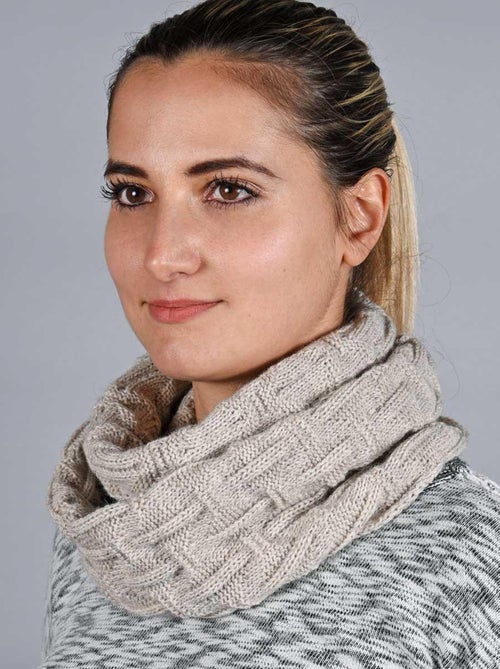 Ensemble Snood Bonnet Nora - Made in UE - Kiabi