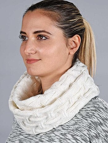 Ensemble Snood Bonnet Nora - Made in UE