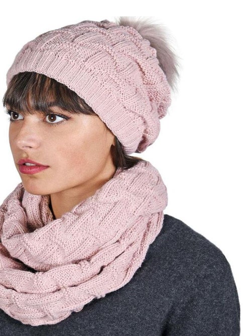 Ensemble Snood Bonnet Nora - Made in UE - Kiabi
