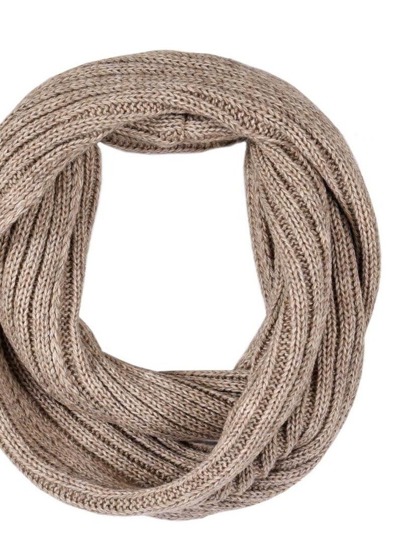 Ensemble Snood Bonnet Optima - Made in UE Marron clair - Kiabi