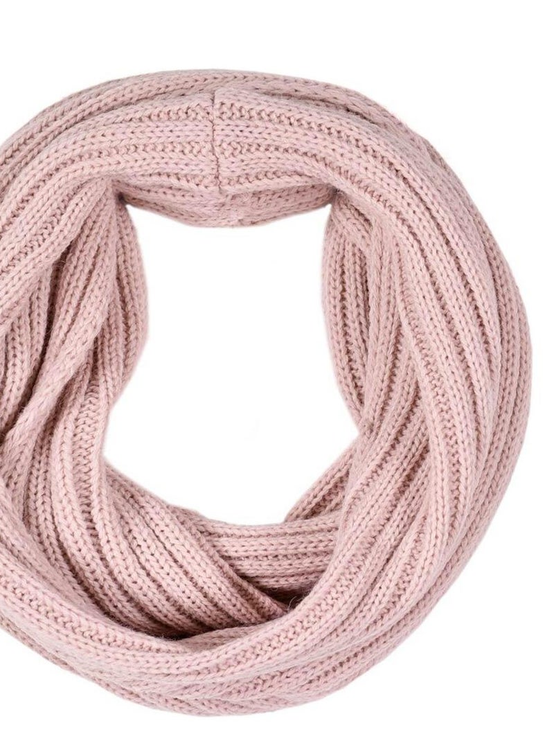 Ensemble Snood Bonnet Optima - Made in UE Rose - Kiabi