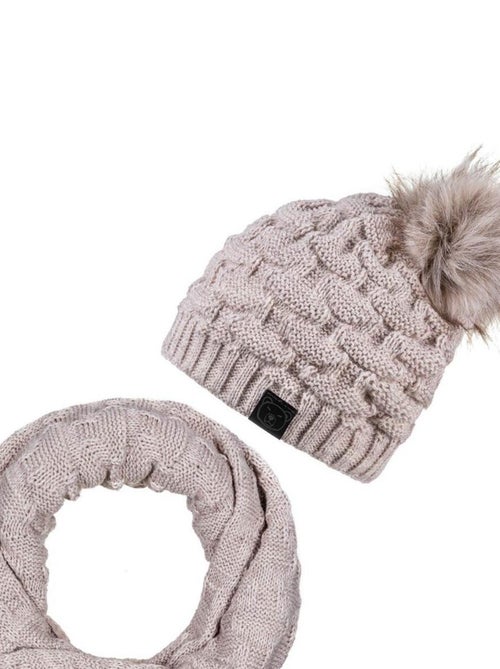 Ensemble Snood Bonnet Wiska - Made in UE - Kiabi