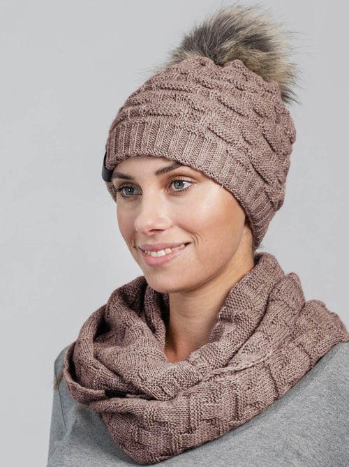 Ensemble Snood Bonnet Wiska - Made in UE - Kiabi