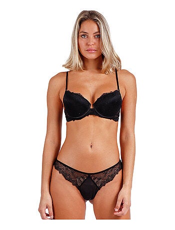 Ensemble soutien-gorge push-up et brésilien Ondas