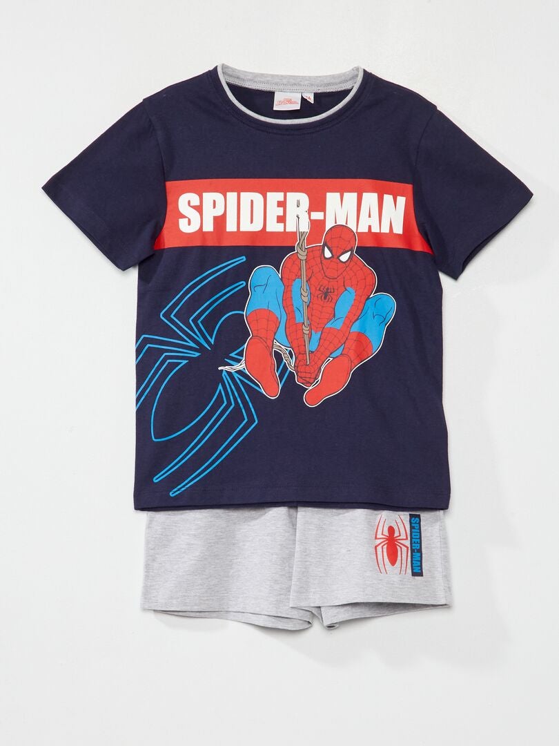Ensemble 'Spider-Man' 'Marvel' - 2 pièces bleu marine - Kiabi