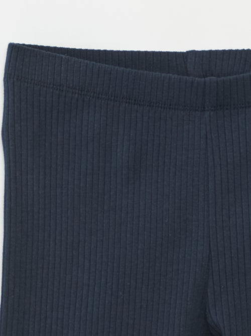 Ensemble sport débardeur + cycliste côtelé - 2 pièces - Kiabi