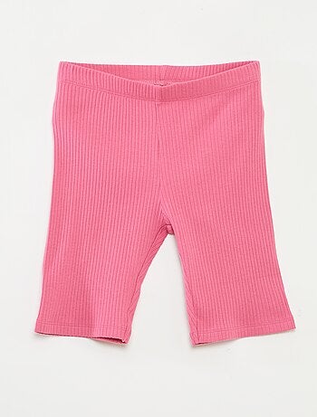 Ensemble sport débardeur + cycliste côtelé - 2 pièces