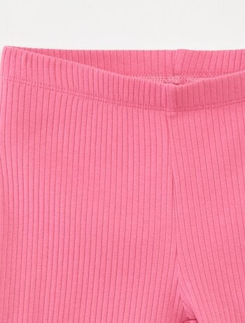 Ensemble sport débardeur + cycliste côtelé - 2 pièces