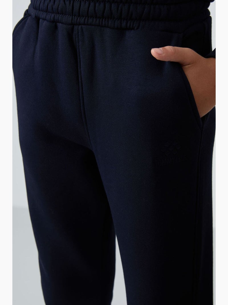 Ensemble sport enfant tommy Bleu marine - Kiabi