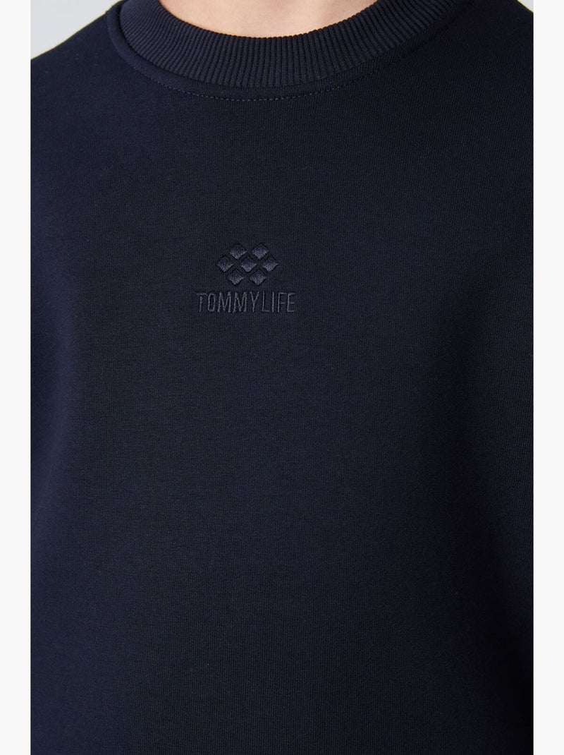 Ensemble sport enfant tommy Bleu marine - Kiabi