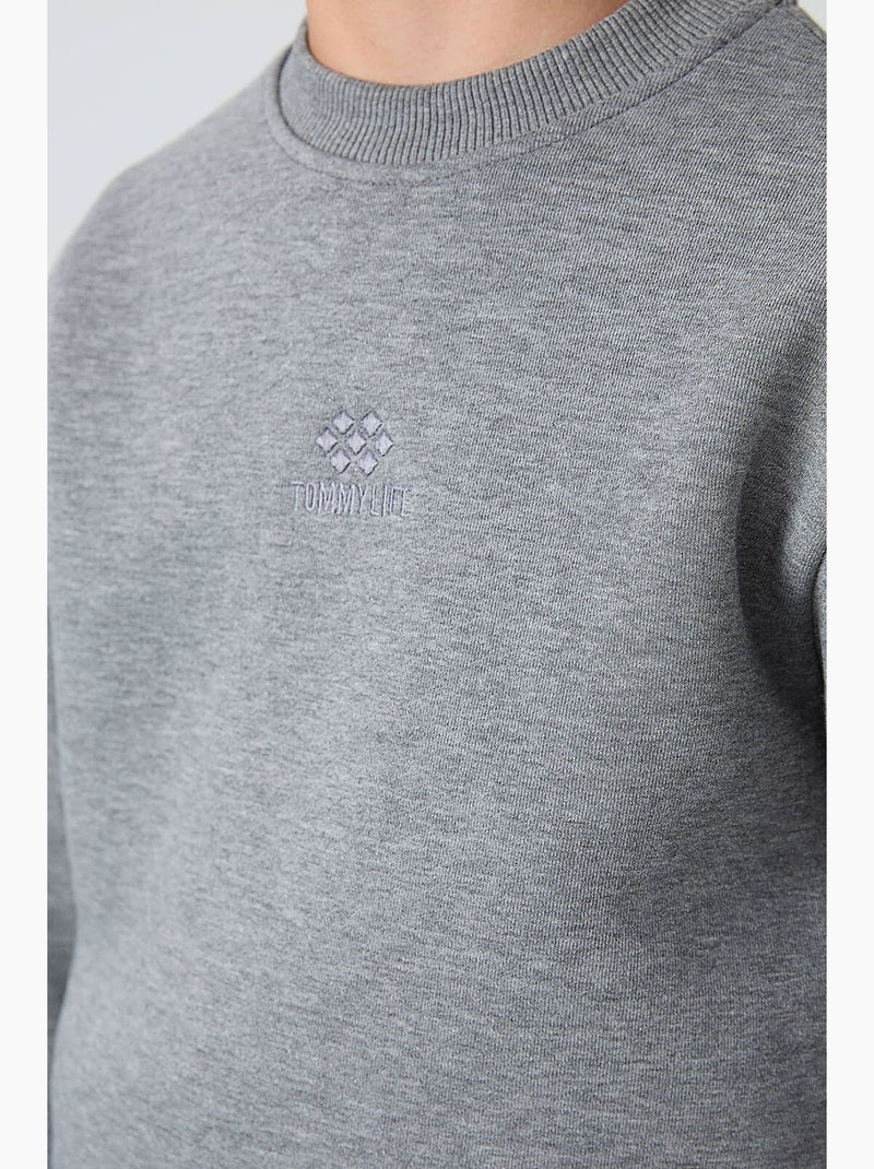 Ensemble sport enfant tommy Gris - Kiabi