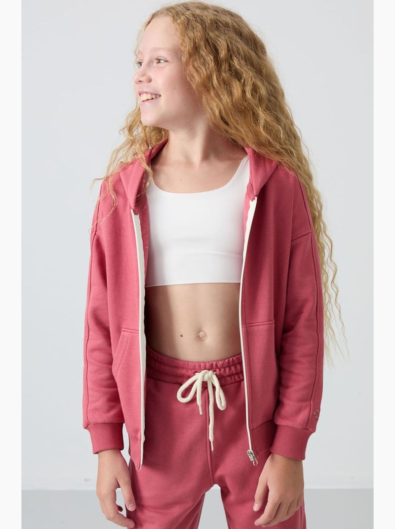 Ensemble sport tommy Vieux rose - Kiabi