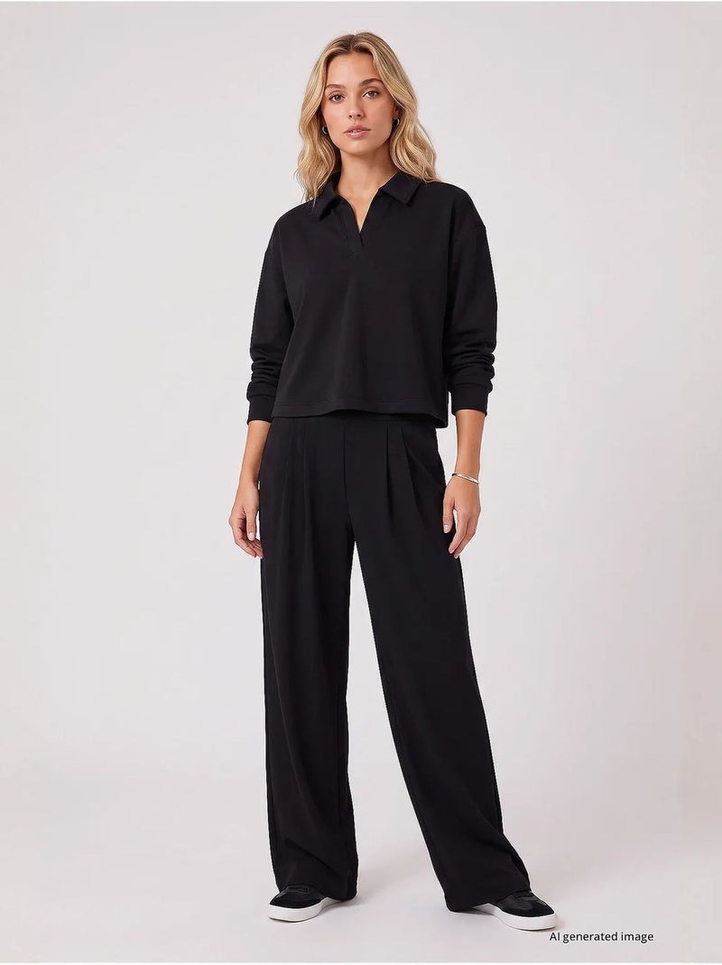 Ensemble sportif femme tommy Noir - Kiabi