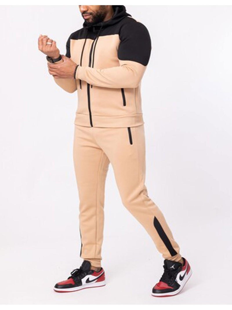 Ensemble survêtement Kebello Beige - Kiabi