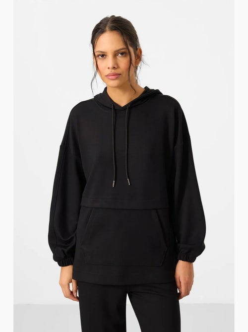 Ensemble sweat à capuche et pantalon large tommy - Kiabi Ensemble sweat à capuche et pantalon large tommy - Kiabi