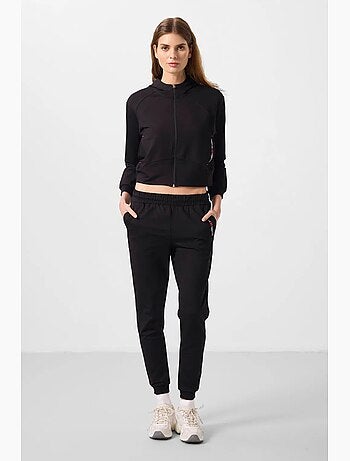 Ensemble sweat à capuche et pantalon oversize zippé tommy