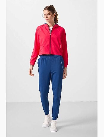 Ensemble sweat à capuche et pantalon oversize zippé tommy