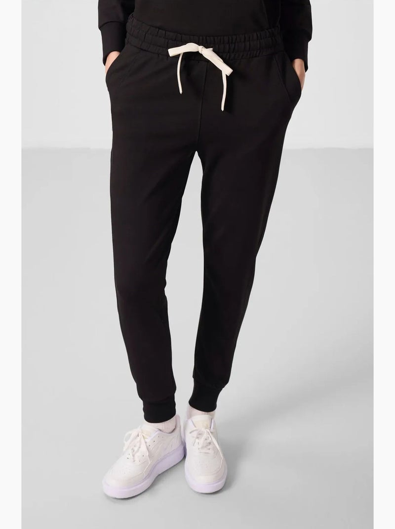 Ensemble sweat à capuche et pantalon oversized tommy Noir - Kiabi