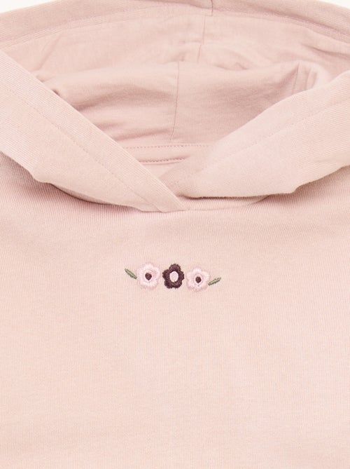 Ensemble sweat à capuche + legging maille - Kiabi