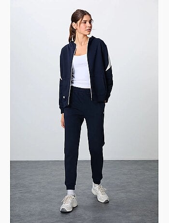 Ensemble sweat à capuche zippé et pantalon ample tommy