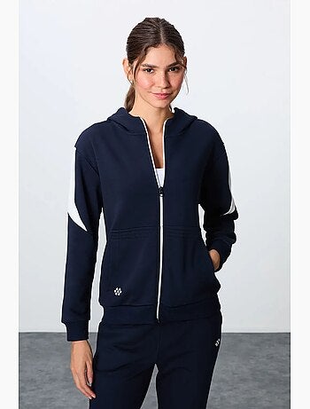 Ensemble sweat à capuche zippé et pantalon ample tommy